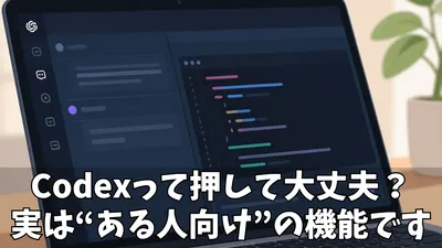 ChatGPTのメニューにある「Codex」とは？できること・使い方・注意点をわかりやすく解説