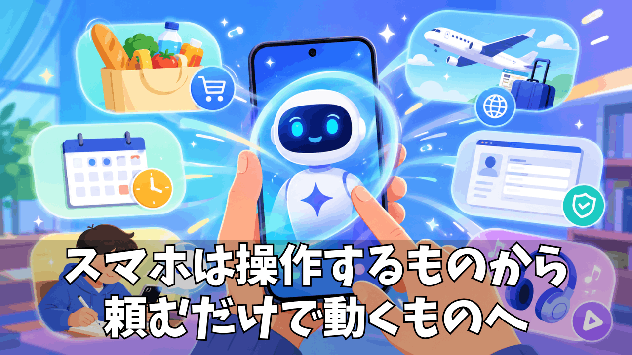 Gemini Intelligenceとは？Androidが「操作するスマホ」から「先回りして助けるスマホ」へ変わる新機能まとめ