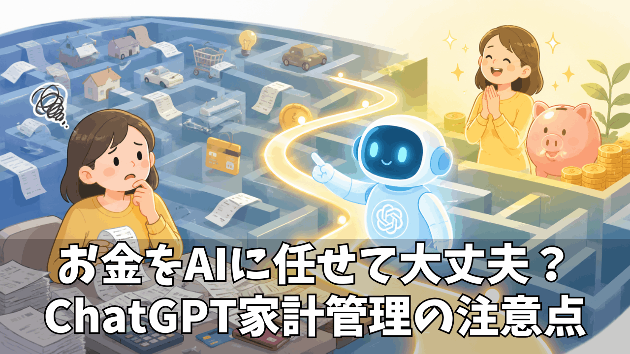 ChatGPTの家計・資産管理機能で何ができる？便利さとリスクを整理してみた
