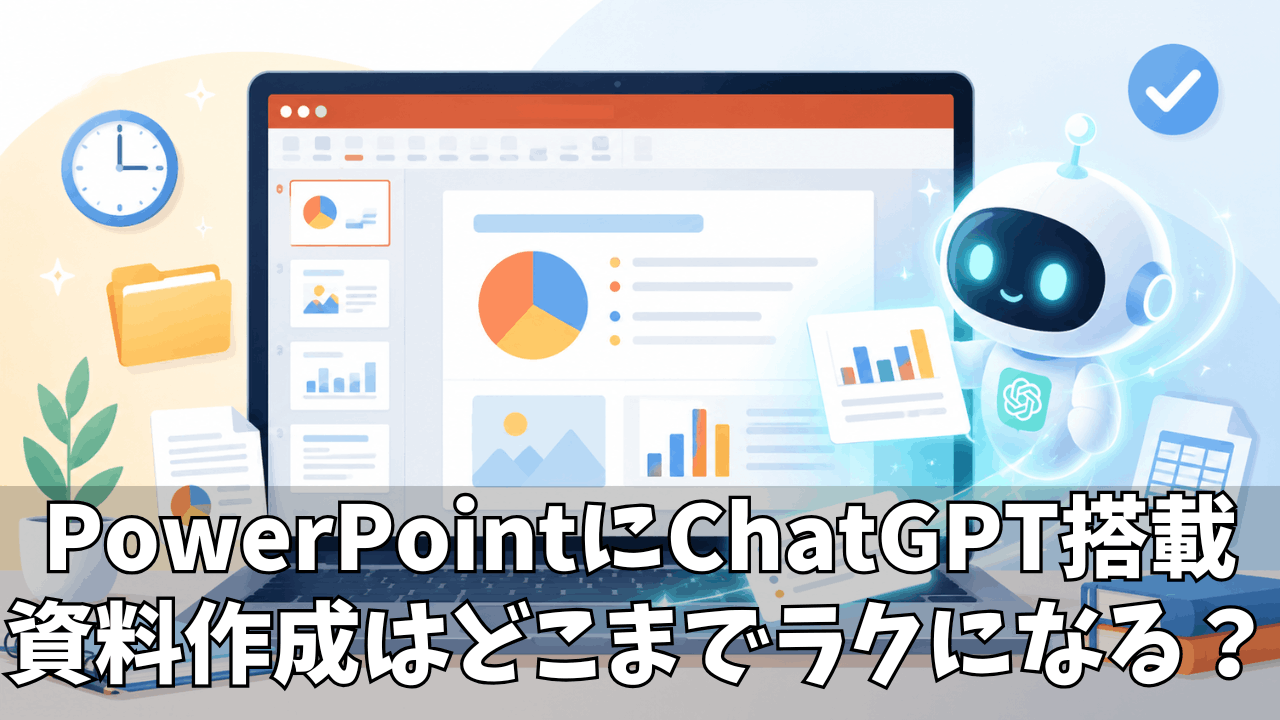 ChatGPT for PowerPointとは？できること・使い方・注意点をわかりやすく解説