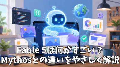 Claude Fable 5とは？Mythosとの違いや実践的な使い方をわかりやすく解説！