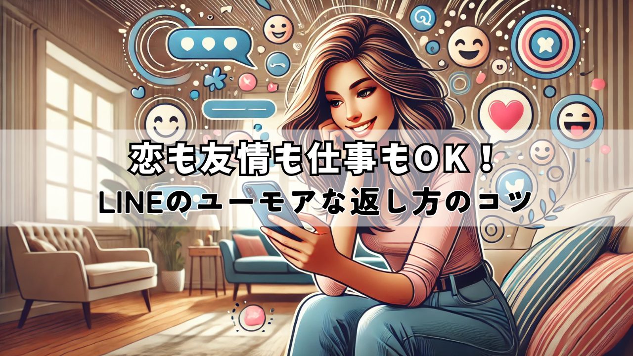 思わずニヤリ♪ LINEで使えるユーモアのある返し方大全