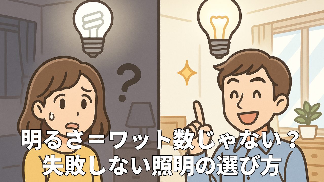 電球のワット数と明るさの比較ガイド|失敗しない選び方とは?