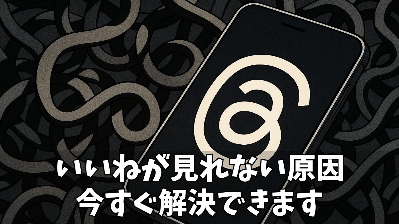 【解決】Threads(スレッズ)の『いいね』が見れない原因と対処法|表示されない時の仕様と設定を徹底解説